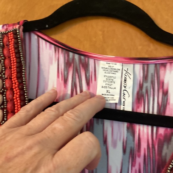 Kenneth Cole Reaction Bathing Suit Coverup - Picture 3 of 4